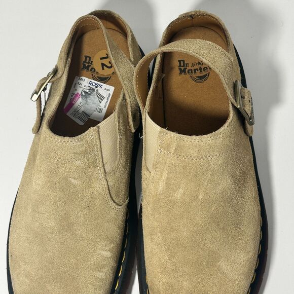 Doc Marten’s Isham Desert Oasis Suede Mules Slip on Mens Size 12 NEW w/o tags S1 main image 6